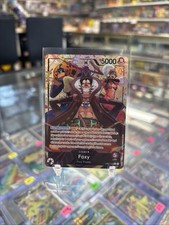 Foxy OP07-059 Alt Art Leader One Piece TCG 500 Years in the Future ENG NM