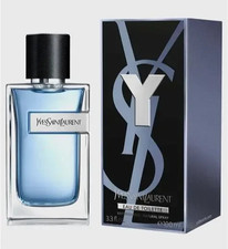 YSL Y Eau De Toilette Spray Men 100ML Brand New NO CELLOPHANE SEE DESCRIPTION