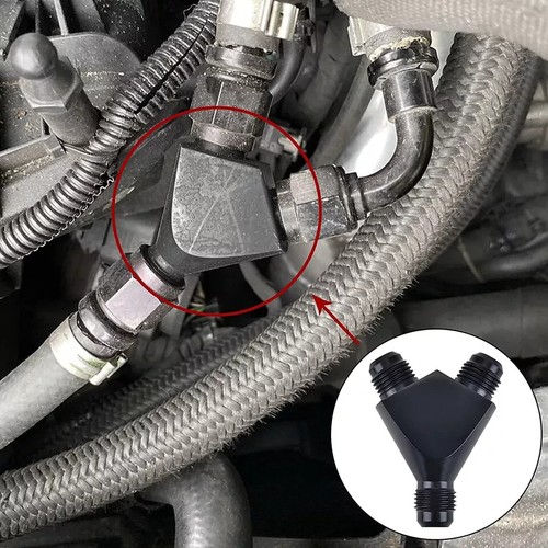 Adaptador de manguera divisor de unión acoplador de conexión de montaje de llamarada de bloque 6AN 8AN 10AN Y - Imagen 64 de 84