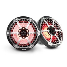 DS18 HYDRO 6.5" 2-Way Marine Speakers with Integrated RGB LED Lights 300 Watts