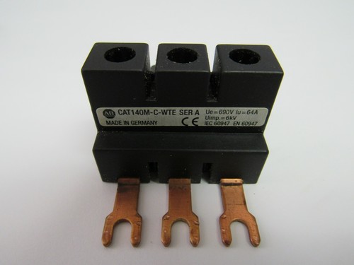 ALLEN BRADLEY 140M-C-WTE SER A CONTACT BLOCK - Picture 1 of 5