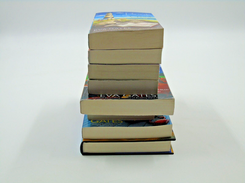 Eva Gates, A Lighthouse Library Mystery Series, Books 1-8 (7PB 1HC) 5 New 3 Used - Foto 4 di 18