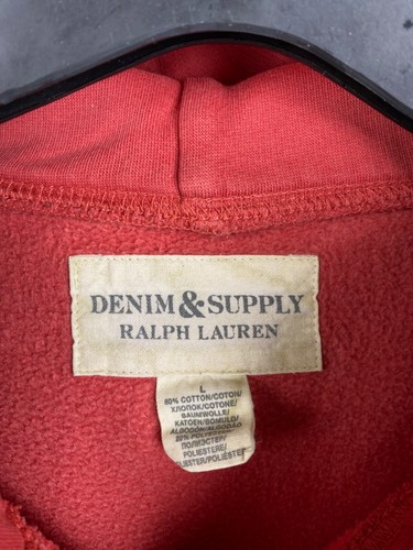 Denim And Supply Ralph Lauren Full Zip Hoodie size L - Picture 4 of 13