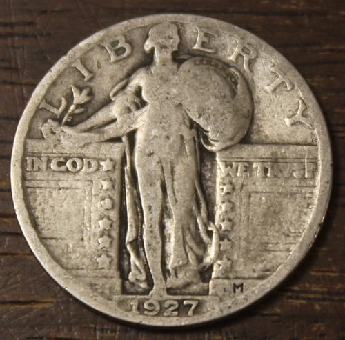 1927 Standing Liberty Quarter... .Lot Y1856