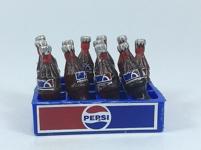 Miniature Dollhouse Water Bottle Crate Aerated Coke Cola Decor Gift Tiny Model Miniature Dollhouse Water Bottle Crate Aerated Coke Cola Decor Gift Tiny Model