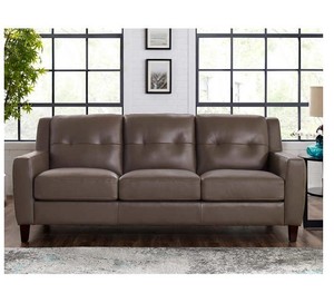 Details About Antonia Top Grain Leather Sofa