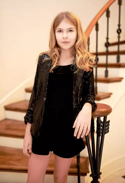 Girls shrug clearance black