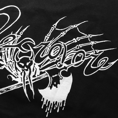 NECROVORE - LOGO (HOODIE) Profanatica, Absu, Mayhem, Incantation, Morbid Angel - Picture 4 of 4