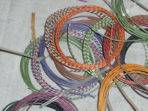 100ft Western Electric 22g cloth,silk,ENAMEL - Picture 3 of 3