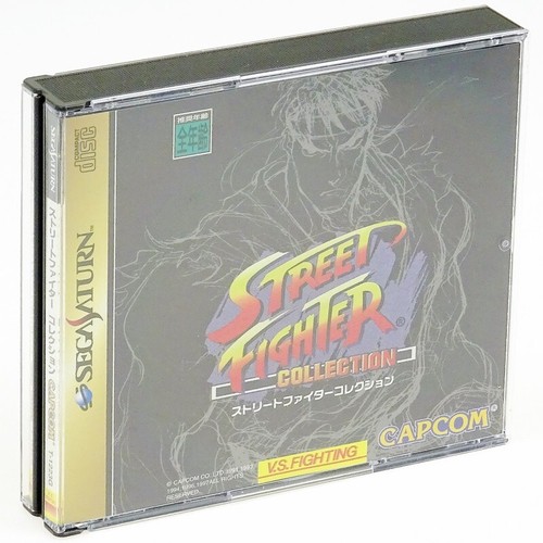 STREET FIGHTER COLLECTION Non-Manual Sega Saturn Japan Import SS NTSC-J Boxed - Picture 1 of 2