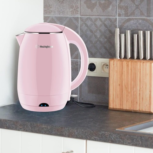 Westinghouse Electric Cordless Kettle 18L Pink - Picture 7 of 9