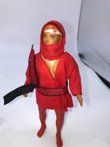 Figura de acción femenina Lanard Dragon Force Ninja Dragon Master 1985 de colección (rojo) - Imagen 1 de 3