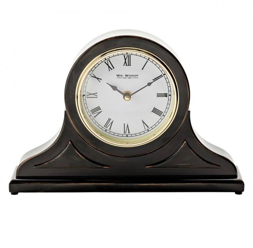 Widdop Holz Kaminuhr in Fassform Quarz W2930 - Bild 1 von 3