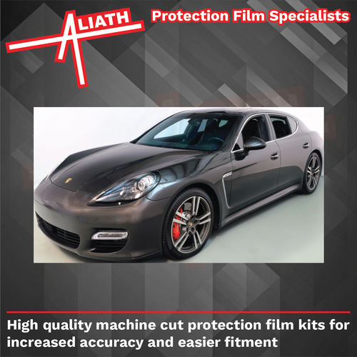 Fit Porsche Panamera Turbo 970 2010-13 F Bumper Stone Chip Paint Protection Film - Picture 3 of 3