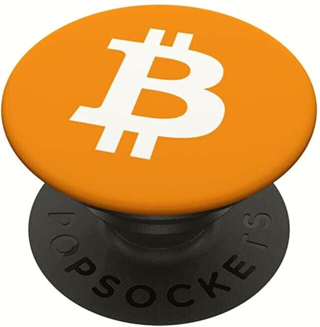 Logo BTC PopSockets con PopGrip intercambiabile | supporto cellulare Bitcoin- Logo BTC PopSockets con PopGrip intercambiabile | supporto cellulare Bitcoin-