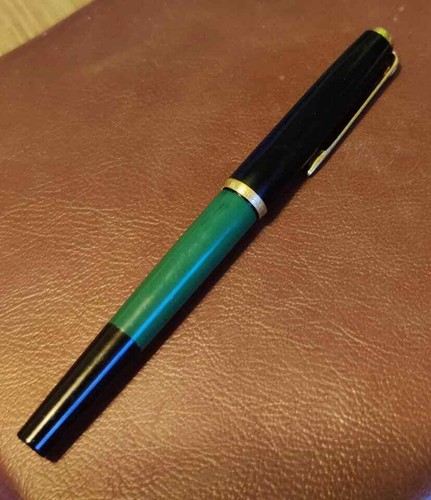 🔴Vintage 70er Jahre Pelikan MK10 Flugzeug Safe grün EF extra feine Feder 🔴 - Bild 11 von 12