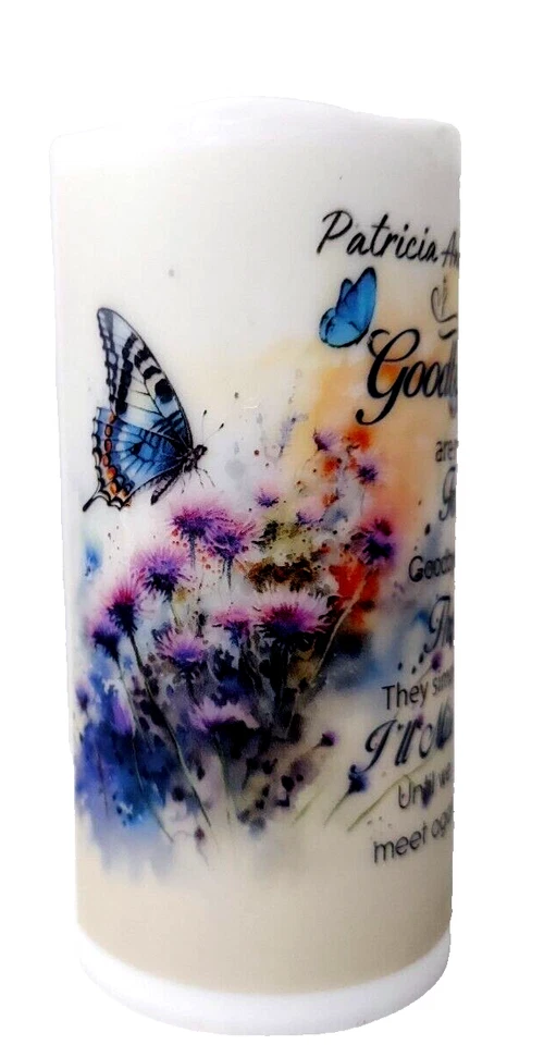 Празднование жизни свеча, мемориальная светодиодная свеча индивидуализированный навсегда свеча - Изображение 3 из 4