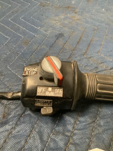1976-77 Yamaha XS360 XS 360 XS400 Right Hand Controls Throttle Control Twist - Picture 5 of 14