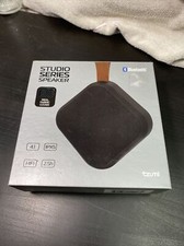 New -Studio Series Speaker by Tzumi -Mini Waterproof Bluetooth Fabric Speaker