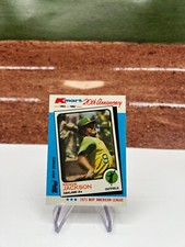 1982 Topps Kmart 20th Anniversary Reggie Jackson #23 Oakland Athletics