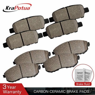 FRONT CERAMIC BRAKE PADS FOR BUICK LACROSSE 2010 2011 2012 2013 2014 2015