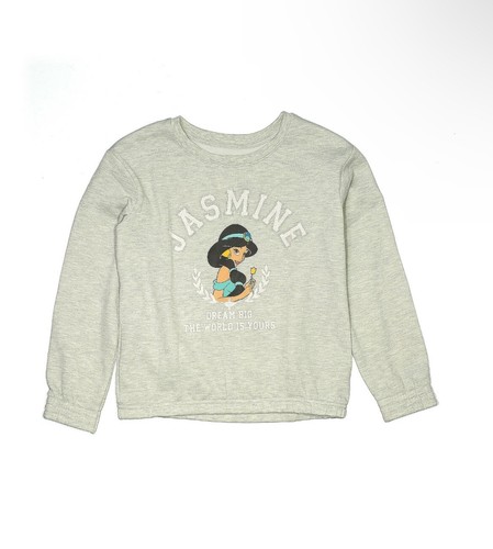 Disney Princess Jasmine Girls Plus Size XL Sweatshirt – “Dream Big The World - Picture 1 of 4