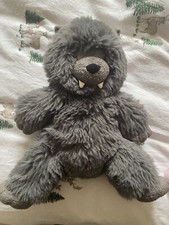 Jellycat Wilf Wolf Plush Retired Teddy Cute 2021