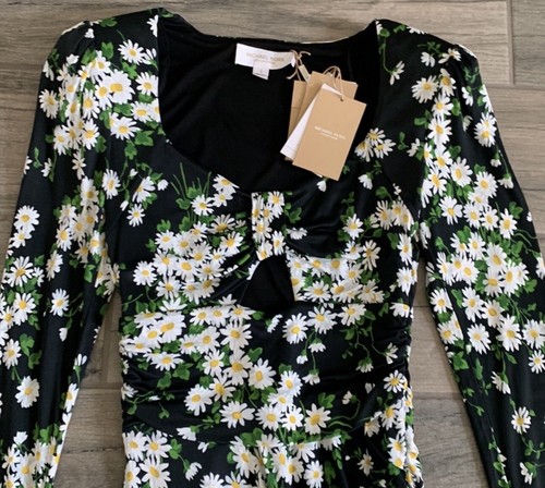 Michael Kors Collection Gänseblümchenkleid neu mit Etikett, Größe 0, unverbindliche Preisempfehlung des Herstellers $ 2190 - Bild 5 von 11