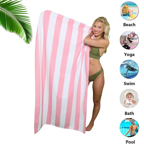 Jumbo Beach Towel Quick Dry Extra Large Bath Sheet Lightweight Sand Free Towels - Picture 16 of 234