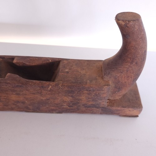 Antique Wood Plane 10" No Blade Woodwork Carpentry Rustic Tool Shed Display Men - Bild 5 von 15