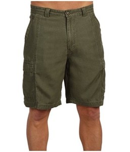 Tommy Bahama Mens Key Grip Cargo Shorts Moss Green Tr808 Sz 30
