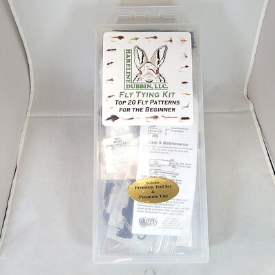 Hareline Premium Fly Tying Kit New