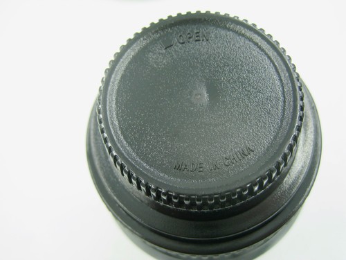 Kamera Objektiv ESF 28-135mm, Travel Mug schwarz Plastikbecher -- Deckel fehlt - Bild 6 von 7