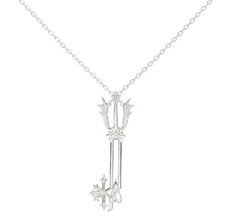 Kingdom Hearts Keyblade Promised Charm Necklace Silver 925 U-TREASURE Japan NEW