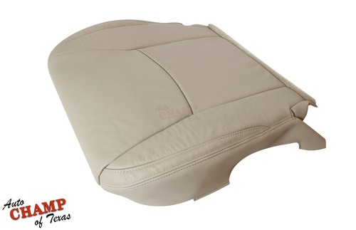 For 2003 2004 2005 Lexus GX470 GX 470 -Driver Side Bottom Leather Seat Cover Tan - Picture 5 of 12