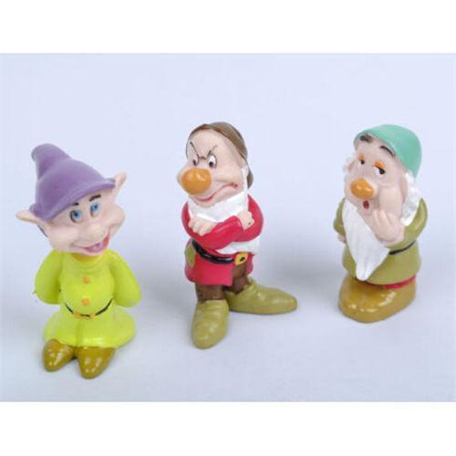 Schneewittchen 7 Zwerge mit Schneewittchen und die 7 Zwerge Figuren Spielzeug - Bild 6 von 6