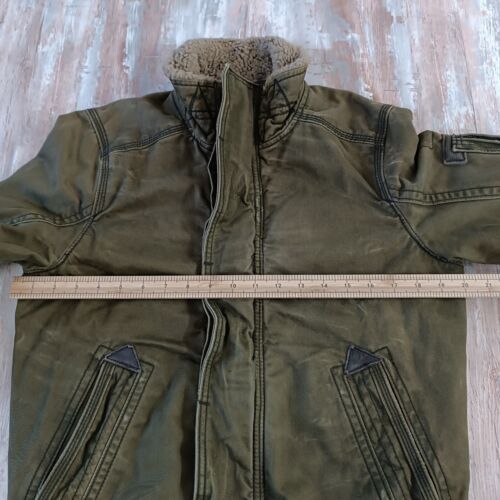 Abercrombie & Fitch Herren Jacke Größe S Full Zip Baumwolle Military Flieger - Bild 8 von 14