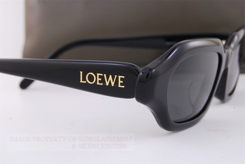 Brand New LOEWE Sunglasses LW 40157U 01A Black/ Dark Gray For Women - Picture 5 of 7