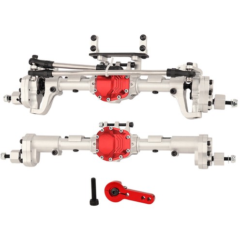 Metal Front Rear Portal Axles for 1/10 RC Crawler Axial SCX10 II 90046 90047 - Picture 10 of 12