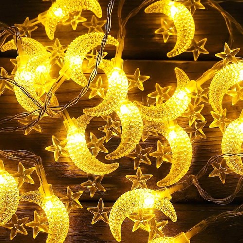 Christmas LED Curtain Snowflake Lights Window String Fairy Waterproof Decor Xmas - Picture 18 of 18