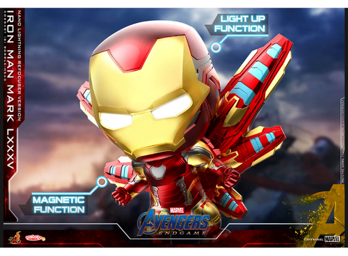 Iron Man Mark LXXXV Nano Lightning Refocuser Version Hot Toys Avengers Endgame - Picture 2 of 3