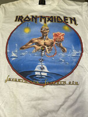 レア1987 Iron Maiden タイダイ Tシャツ VINTAGE T レア1987 Iron Maiden タイダイ Tシャツ VINTAGE T