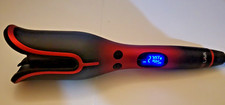 CHI LAVA Spin N Curl Professional Curling Iron - Black/Red tested works great