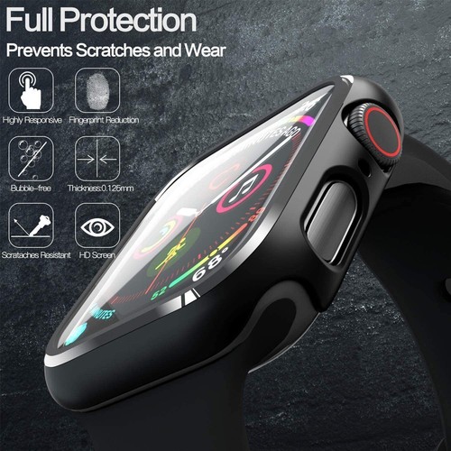 Apple Watch Case Full Cover iWatch 10 9 8 7 6 SE 46 42 44 Screen Protector Au - Picture 5 of 17