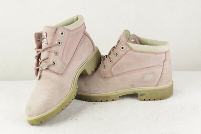 timberland baby pink boots