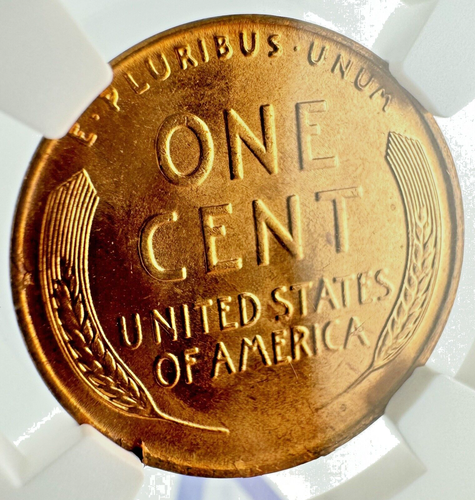 1937-D Lincoln Wheat Cent Penny Graded NGC MS 67 RD # 6588261-078 Stunning Coin! - Picture 6 of 7