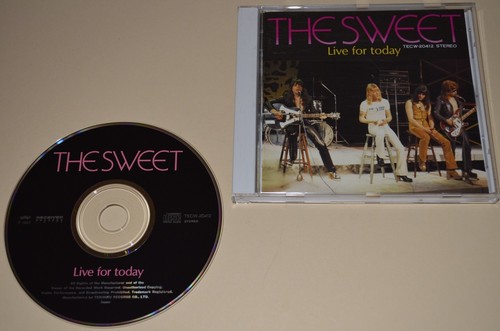 Sweet – Live For Today / Receiver Records 1997 / Japan-Version / Rar - Zdjęcie 1 z 2