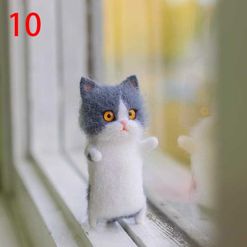 Wool Doll Kit Handmade Material Pack Needle Felting Kit Cute Animal Wool Felting - Picture 23 of 24