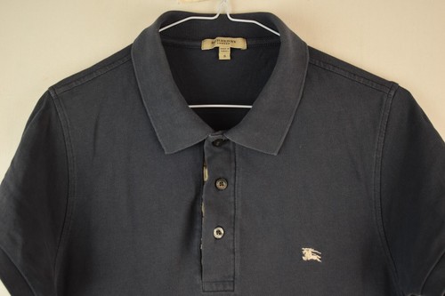 Burberry London Collared Short Sleeve Polo T Shirt Size S Cotton Designer - Picture 2 of 9