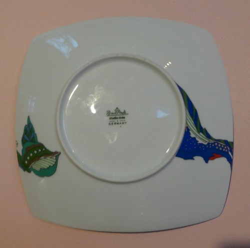 ROSENTHAL DOEGE FISCHER-TREYDEN Arte Modernista Design FARFALLA POSACENERE FARFALLA - Foto 2 di 5